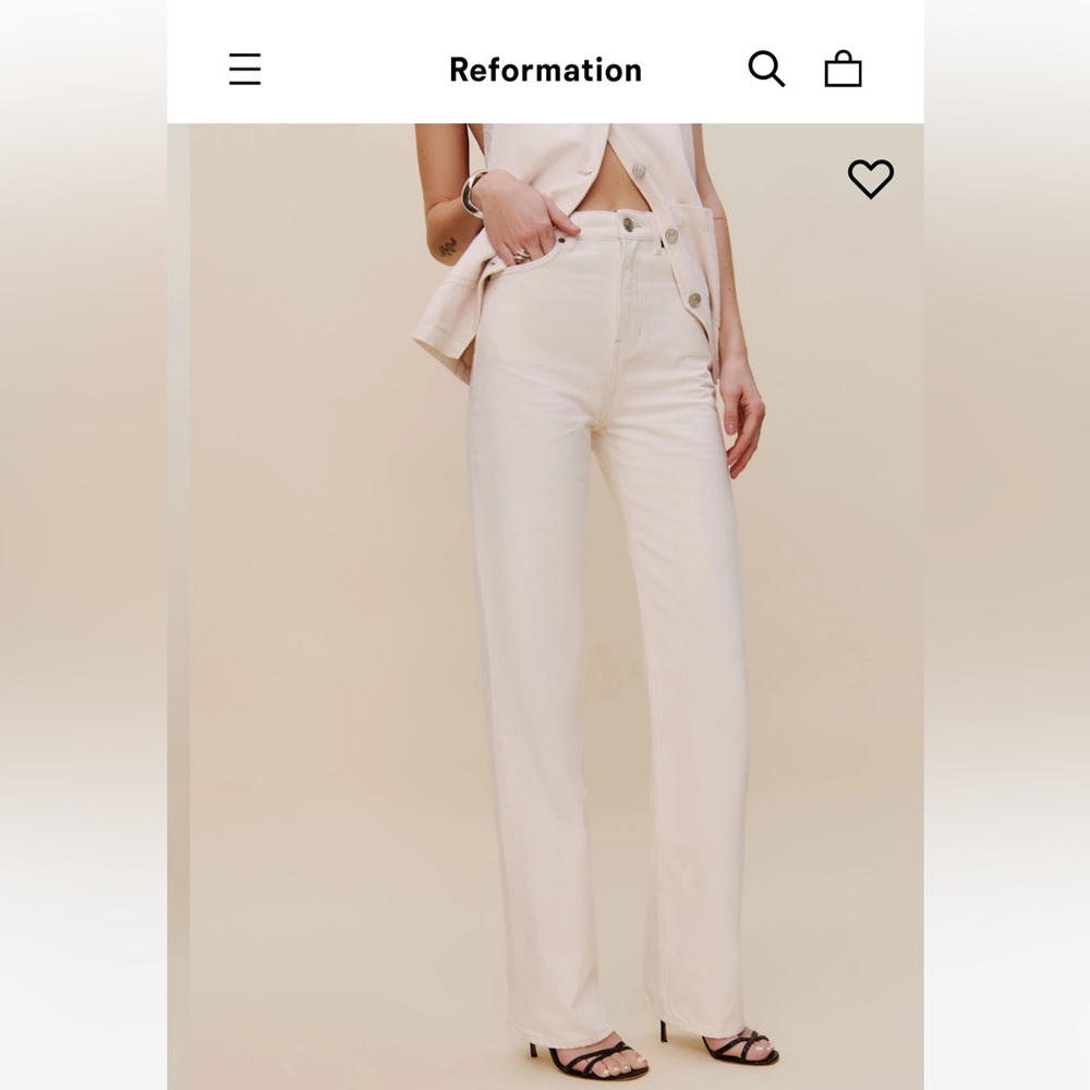 reformation wilder high rise jeans